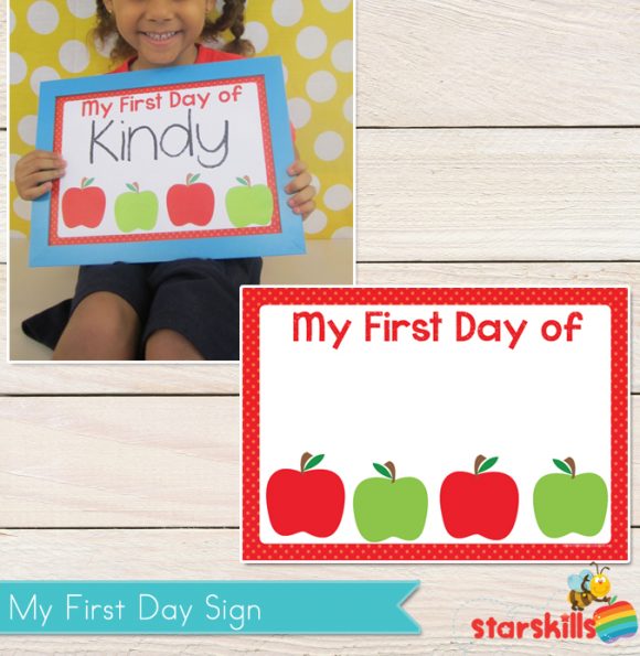 First Day Sign