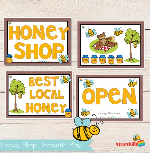 Honey Shop Play Pack